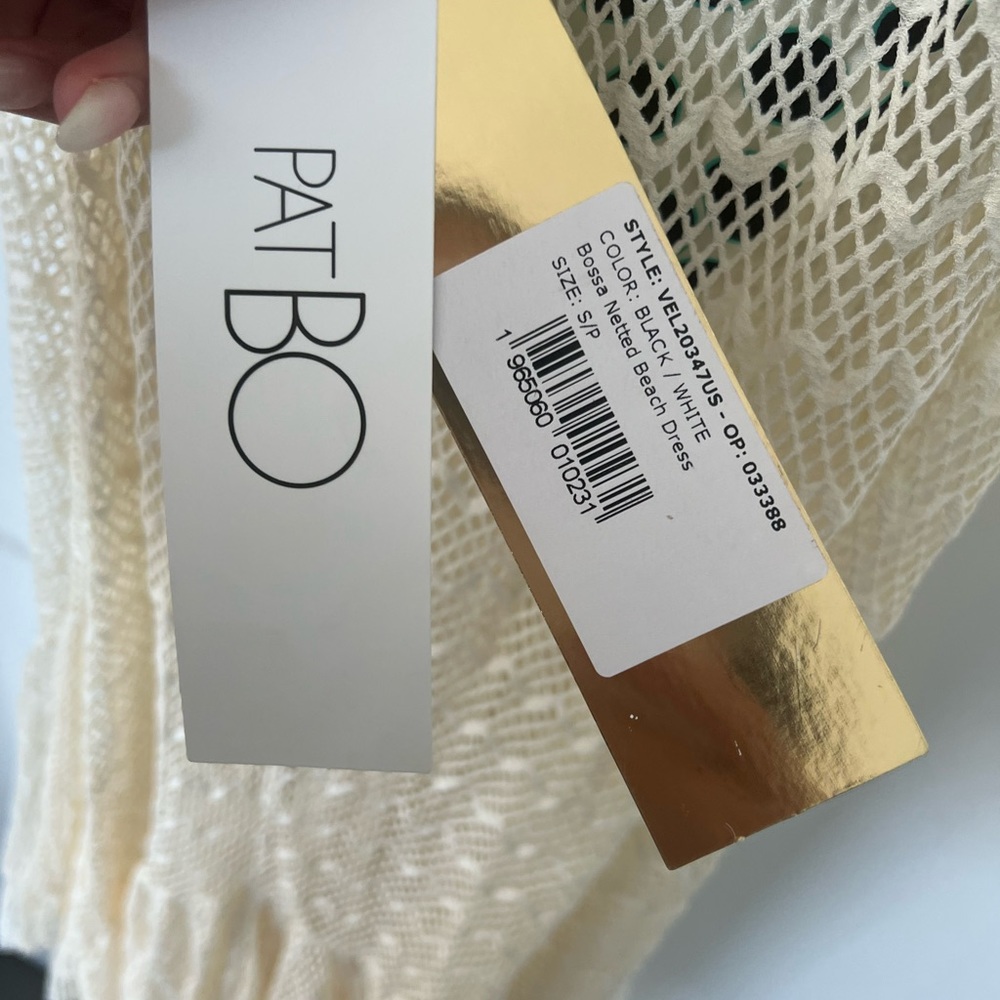 PatBO BOSSA NETTED BEACH DRESS - Picture 8 of 8